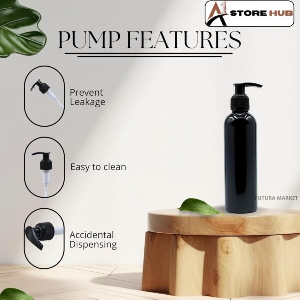 Reusable 200ML Lotion Pump Bottle