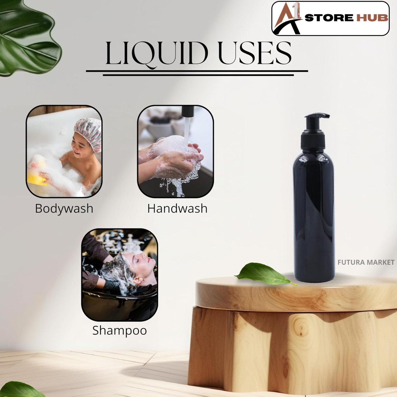 Black Lotion Pump
