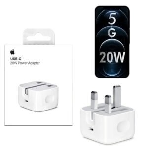 Apple 20W PD Charger with Three-Prong Plug